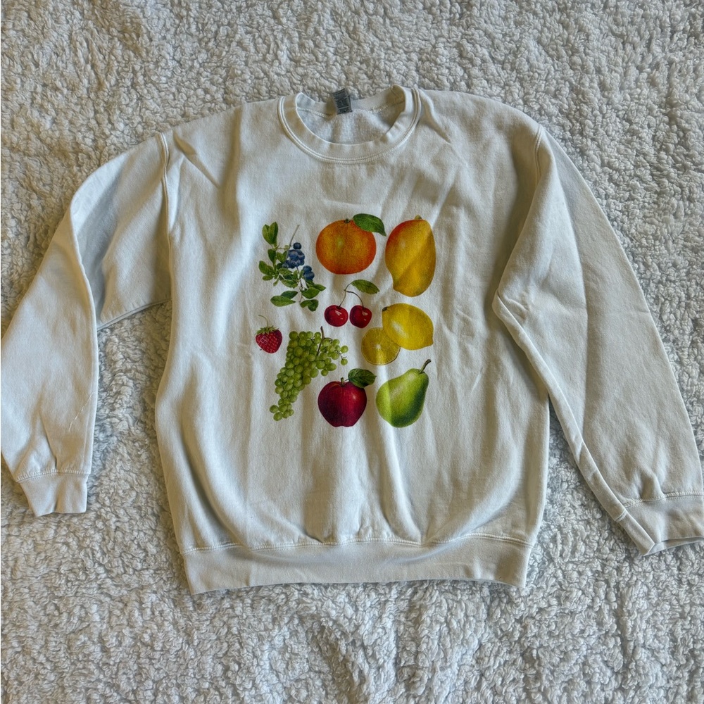 Fruit Graphic Sweatshirt